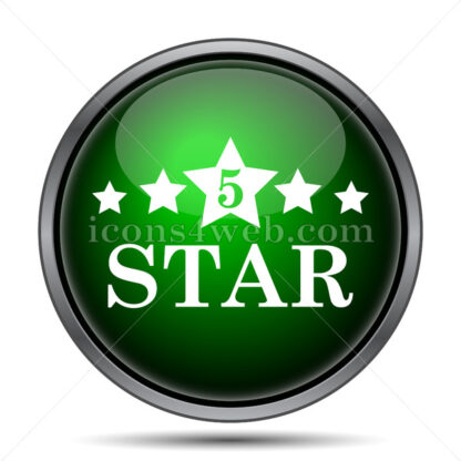 5 star internet icon. - Website icons
