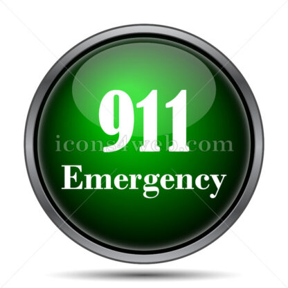 911 Emergency internet icon. - Website icons