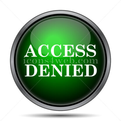 Access denied internet icon. - Website icons