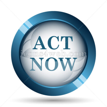 Act now image icon. - Website icons