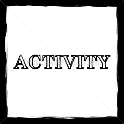 Activity sketch icon. - Website icons