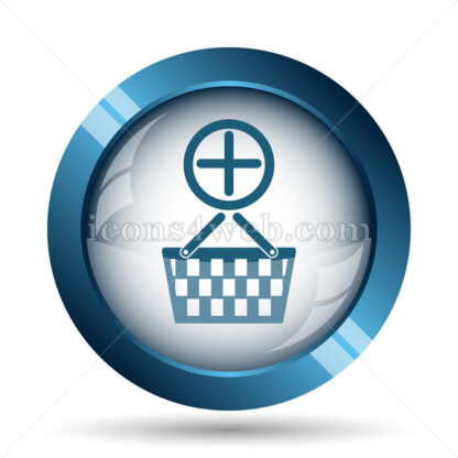Add to basket image icon. - Website icons