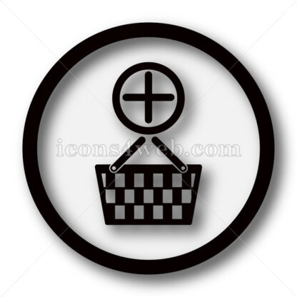 Add to basket simple icon. Add to basket simple button. - Website icons