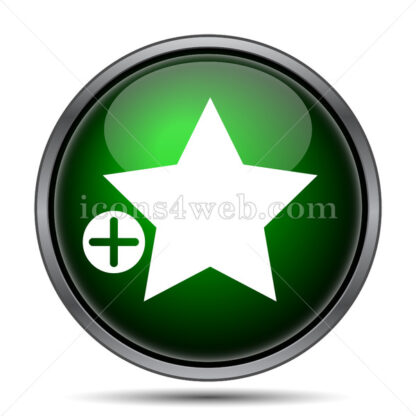 Add to favorites internet icon. - Website icons