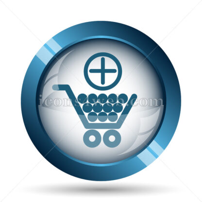 Add to shopping cart image icon. - Website icons