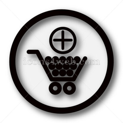 Add to shopping cart simple icon. Add to shopping cart simple button. - Website icons