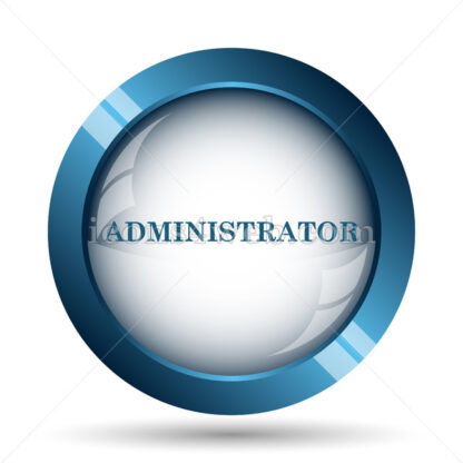 Administrator image icon. - Website icons