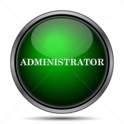 Administrator internet icon. - Website icons