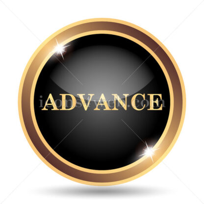 Advance gold icon. - Website icons