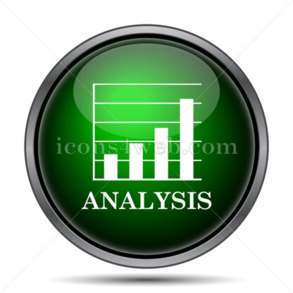 Analysis internet icon. - Website icons