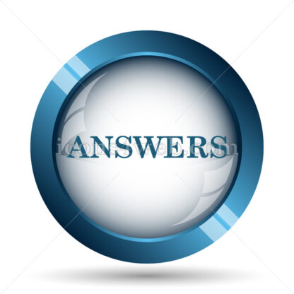 Answers image icon. - Website icons