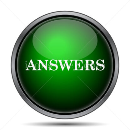 Answers internet icon. - Website icons