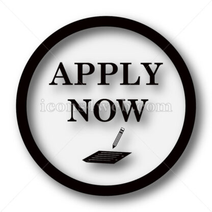 Apply now simple icon. Apply now simple button. - Website icons