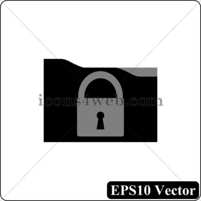 Archive black icon. EPS10 vector. - Website icons