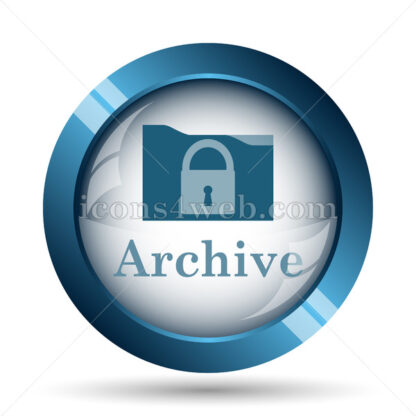 Archive image icon. - Website icons