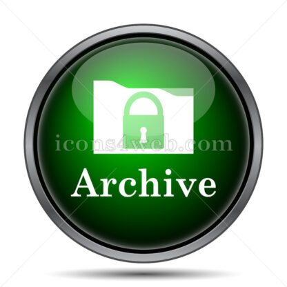 Archive internet icon. - Website icons