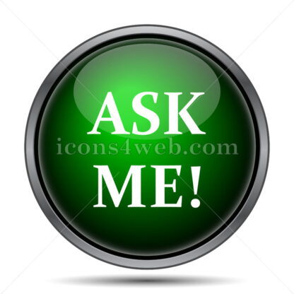 Ask me internet icon. - Website icons