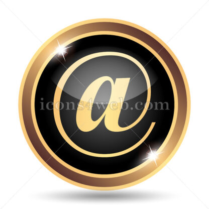 At gold icon. - Website icons