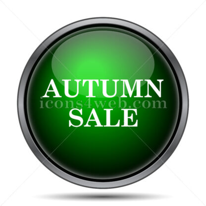 Autumn sale internet icon. - Website icons