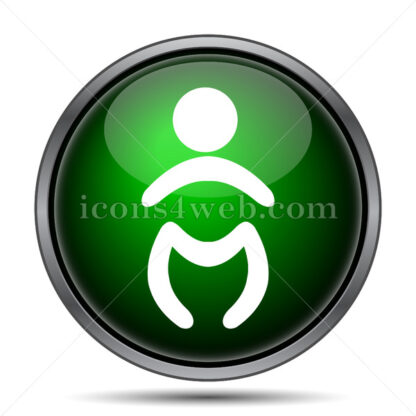 Baby internet icon. - Website icons