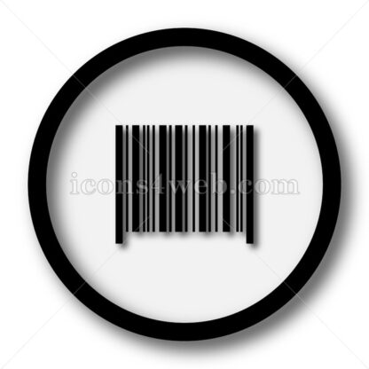 Barcode simple icon. Barcode simple button. - Website icons