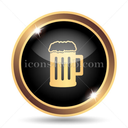 Beer gold icon. - Website icons