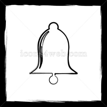 Bell sketch icon. - Website icons