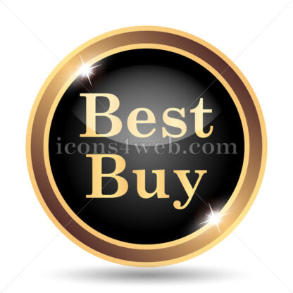 Best buy gold icon. - Website icons