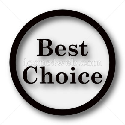 Best choice simple icon. Best choice simple button. - Website icons