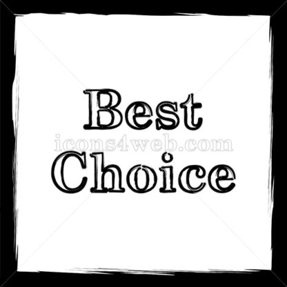 Best choice sketch icon. - Website icons