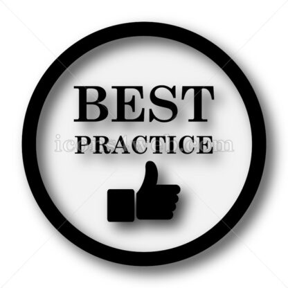 Best practice simple icon. Best practice simple button. - Website icons