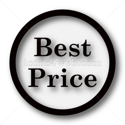 Best price simple icon. Best price simple button. - Website icons