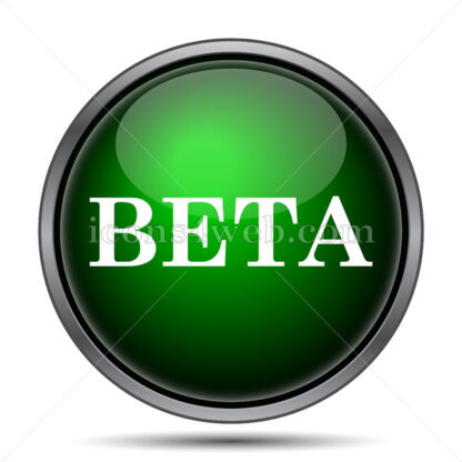 Beta internet icon. - Website icons