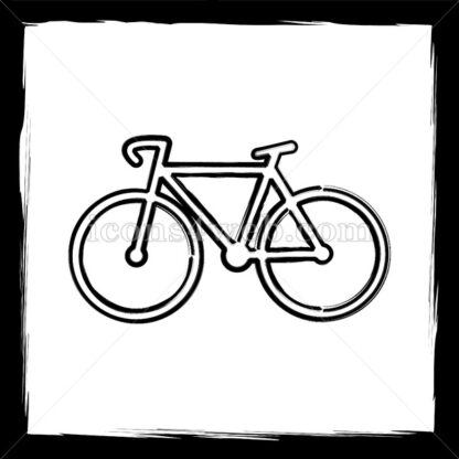 Bicycle sketch icon. - Website icons