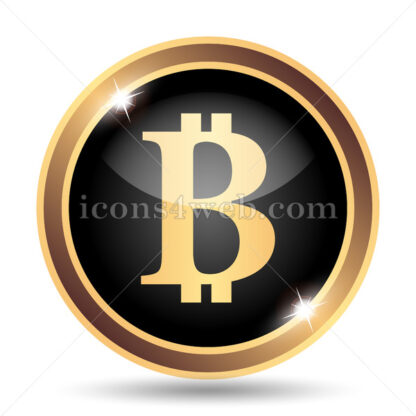 Bitcoin gold icon. - Website icons