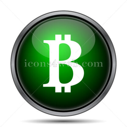 Bitcoin internet icon. - Website icons