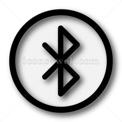 Bluetooth simple icon. Bluetooth simple button. - Website icons