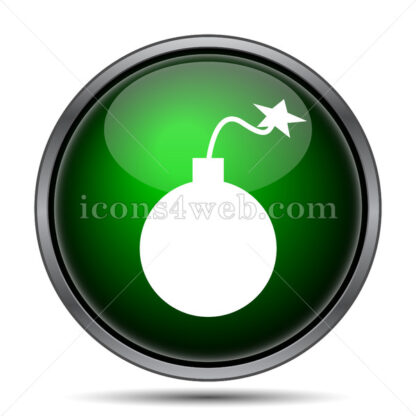 Bomb internet icon. - Website icons