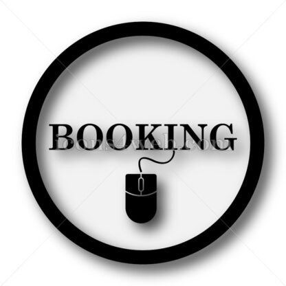 Booking simple icon. Booking simple button. - Website icons