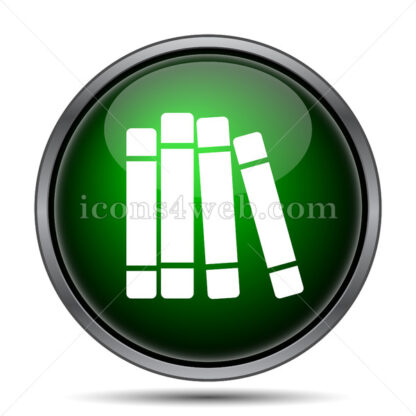 Books library internet icon. - Website icons