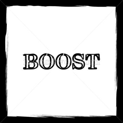Boost sketch icon. - Website icons