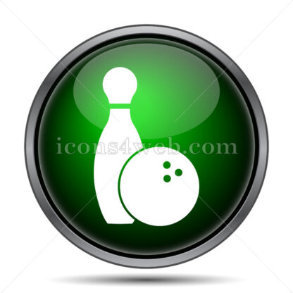 Bowling internet icon. - Website icons