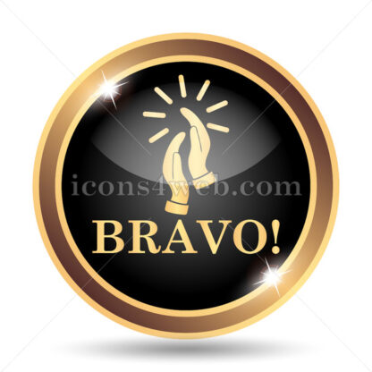 Bravo gold icon. - Website icons