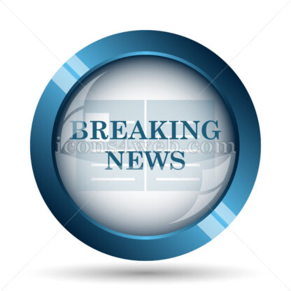 Breaking news image icon. - Website icons