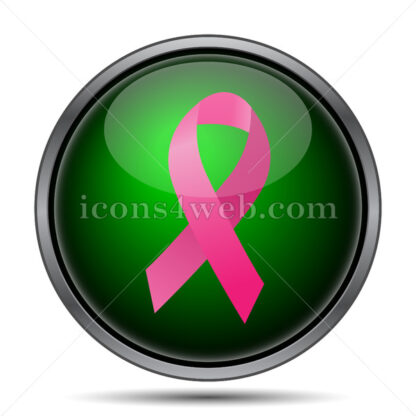 Breast cancer ribbon internet icon. - Website icons