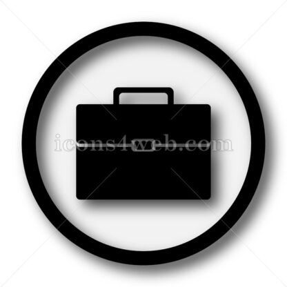 Briefcase simple icon. Briefcase simple button. - Website icons