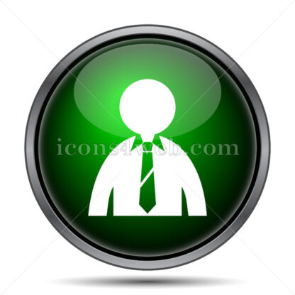 Business man internet icon. - Website icons