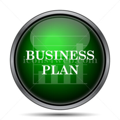 Business plan internet icon. - Website icons