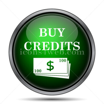 Buy credits internet icon. - Website icons