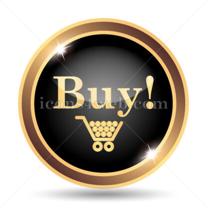 Buy gold icon. - Website icons